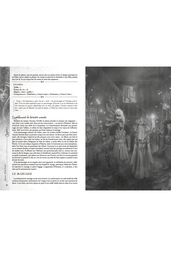 Félons + fiches de personnages prétirés