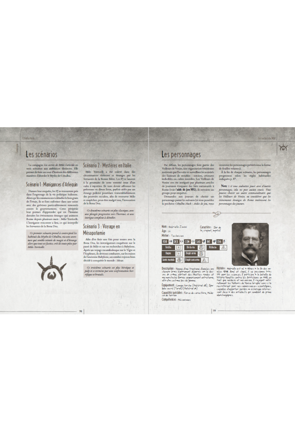 Cthulhu Hack Réédition Collector + feuilles de personnage