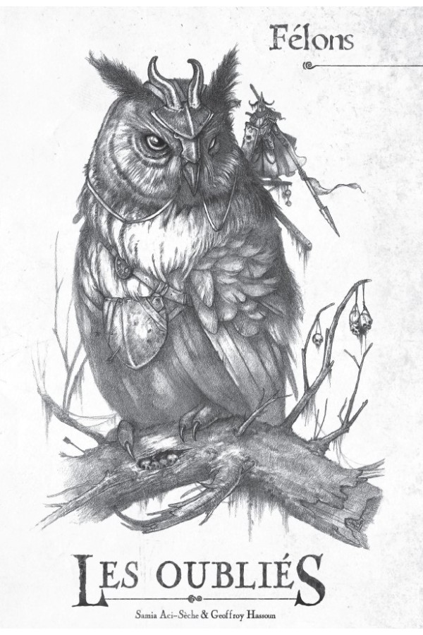 Félons + fiches de personnages prétirés