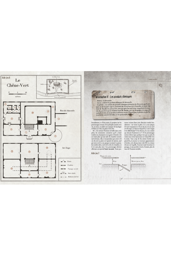 Écran Cthulhu Hack et From the Vault
