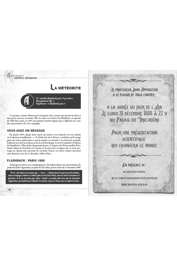 Abstract Aventures Steampunk