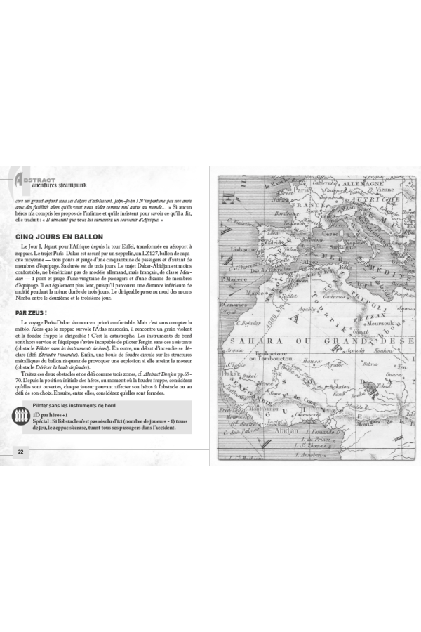 Abstract Aventures Steampunk