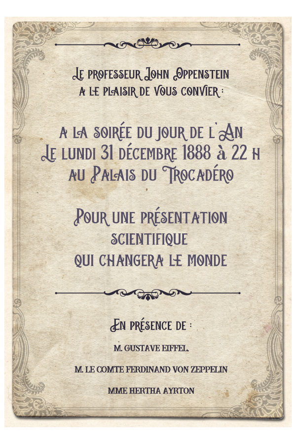 Aides de jeu Abstract Aventures Steampunk