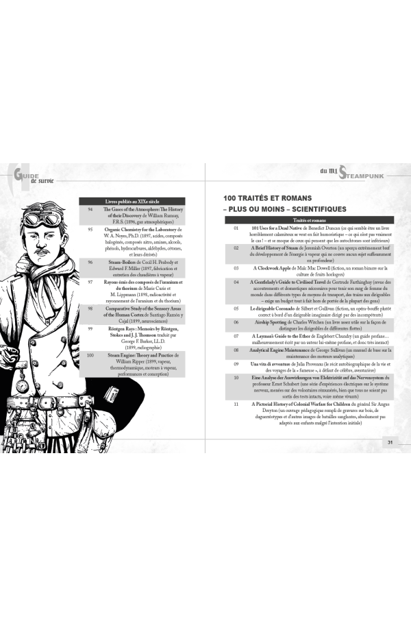 Guide de survie du MJ steampunk