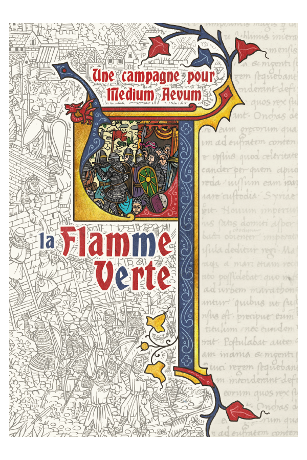 La Flamme verte & écran du MJ